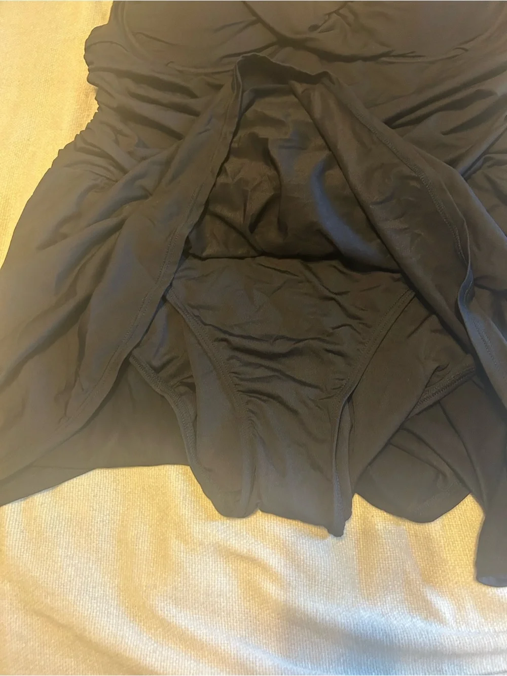 Anne Cole twist front skirted swim suit 18W NWT - Picture 5 of 12